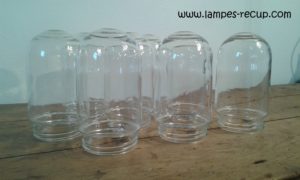 Globes en verre col de cygne 002
