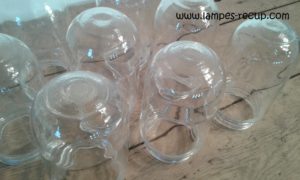 Globes en verre col de cygne 003