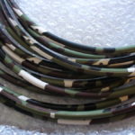 câble décoré impression camouflage 3 fils
