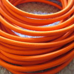 cable textile orange 3 conducteurs