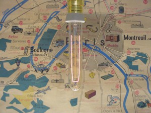 ampoule décorative tube 40 watts