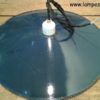 suspension émaillée bleu diamètre 35