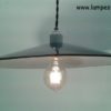 suspension émaillée bleu diamètre 35
