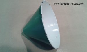 Réflecteur conique lampe industrielle diam 20 cm