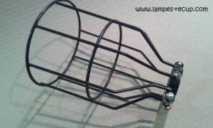 Cage de lampe baladeuse XXL noire