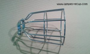 Cage de lampe baladeuse acier zingué