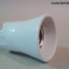 Douille porcelaine culot E40 inox lampe industrielle