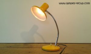 Petite lampe de bureau vintage années 70