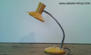 Petite lampe de bureau vintage années 70