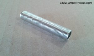 Lot De 8 Tubes Filetés En Laiton Pour Lampes - Raccordement Douille - Tiges Creuses Pour Luminaires