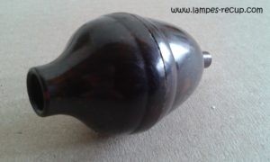 Interrupteur ancien poire en bakélite pour lampe ancienne