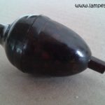 Interrupteur ancien poire en bakélite pour lampe ancienne