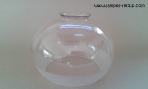 Réflecteur boule en cristal pour suspension année 50