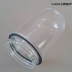 Globe en verre de rechange pour lampe col de cygne