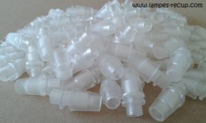 Serres-câble électriques transparent M10 lot de 100 pièces