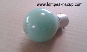 lot 9 Ampoules guirlande verte B22 general electric 15 watts