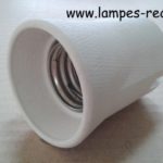 Douille céramique culot E40 inox lampe industrielle