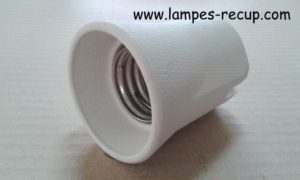 Douille céramique culot E40 inox lampe industrielle