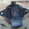 interrupteur industriel ancien en fonte simple allumage