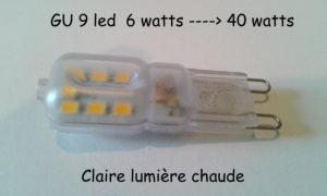 Ampoule G9 led