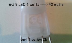 Ampoule G9 led