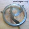 Griffe laiton ancienne suspension opaline trou de 11 mm