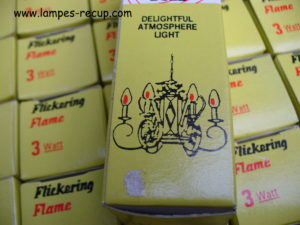 Ampoule flamme E14 pour lustre " Flickering Flame "