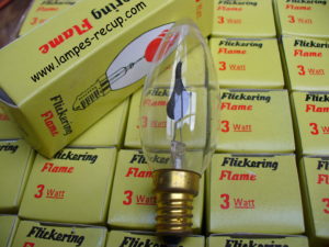 Ampoule flamme E14 pour lustre " Flickering Flame "