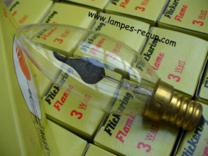 Ampoule flamme E14 pour lustre " Flickering Flame "