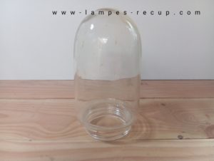 Globe en verre pour lampe col de cygne