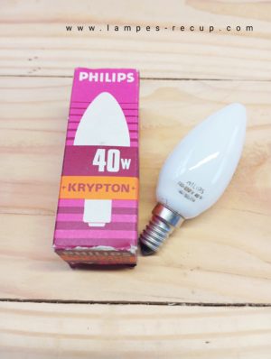 Ampoule krypton xenon 40 watts Philips E10