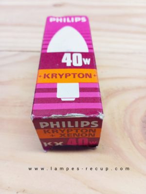 Ampoule krypton xenon 40 watts Philips E10