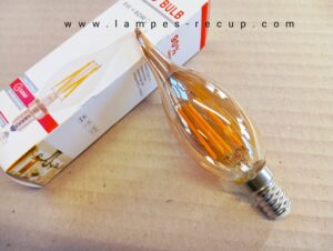 Ampoule flamme led E14 6 watts